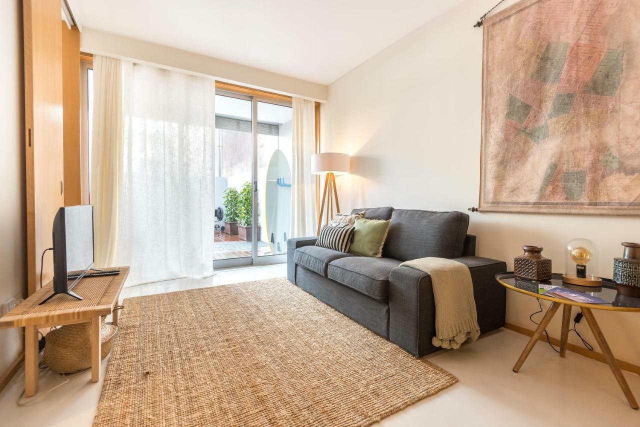 By The Sea Apartment With Large Private Terrace Матозиньюш Экстерьер фото